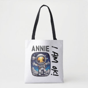 Annie I bin okay! Drehung von Texten mit dem Ast Tasche