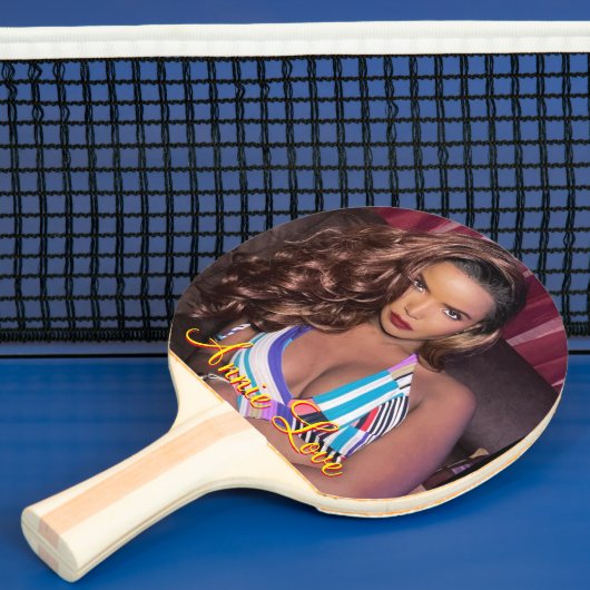 ANNIE LIEBE Ping Pong Paddle Tischtennis Schläger (InSitu)