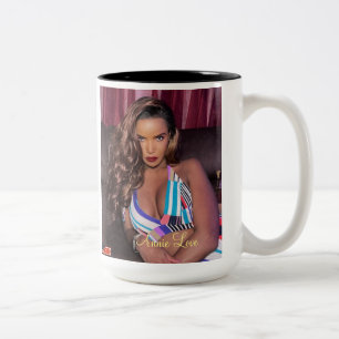 ANNIE LIEBE Zwei-Tonen-Tasse, 15 oz Zweifarbige Tasse