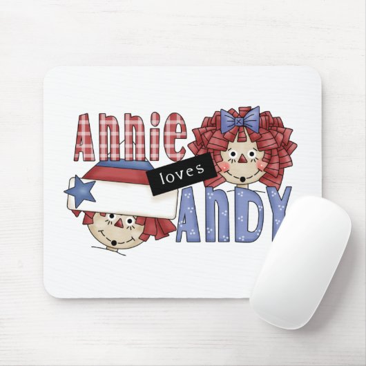 Annie-Lieben Andy Ragdoll Mousepad (Mit Mouse)