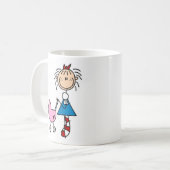Annie mit der Kinderwagen-Tasse Kaffeetasse (Vorderseite Links)