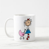 Annie mit der Kinderwagen-Tasse Kaffeetasse (Links)