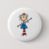 Annie mit Herz-Knopf Button (Vorderseite)