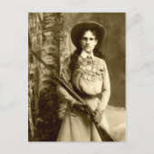 Annie Oakley Classic Postkarte (Vorderseite)
