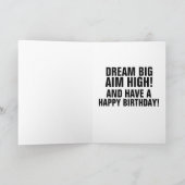 ANNIE OAKLEY FAPPY BIRTHDAY CARDS FÜR SIE KARTE (Innenseite)