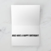 Annie Oakley Funny Cowgirl Cards Karte (Innenseite)