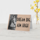 Annie Oakley Funny Cowgirl Cards Karte (Gelbe Blume)