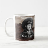Annie Oakley historisch Kaffeetasse (Links)