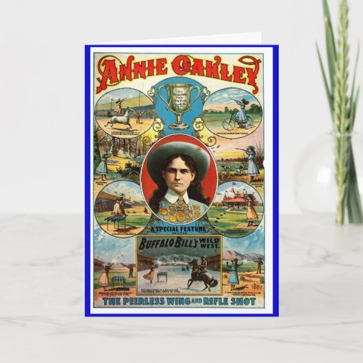 Annie Oakley - Karte (Vorderseite)