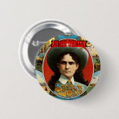 Annie Oakley - Knopf Button (Vorne & Hinten)