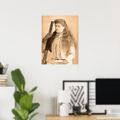 Annie Oakley Portrait Poster (Heimbüro)