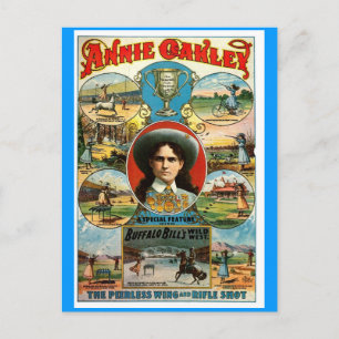 Annie Oakley - Postcard Postkarte