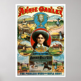 Annie Oakley - Print Poster