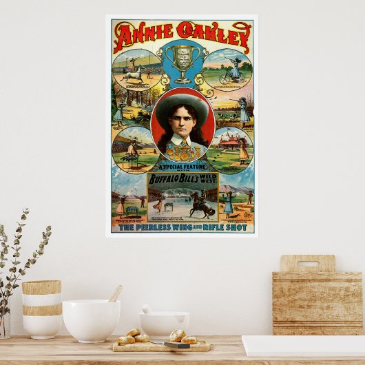 Annie Oakley - Print Poster (Küche)
