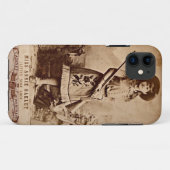 Annie Oakley Sepia Case-Mate iPhone Hülle (Rückseite (Horizontal))