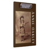 Annie Oakley Sharpshooter Clipboard Klemmbrett (Rechts)