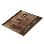 Annie Oakley Sharpshooter Keramik Tile Fliese (Seite)