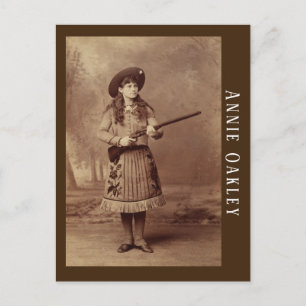 Annie Oakley Sharpshooter Postcard Postkarte