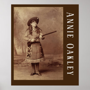Annie Oakley Sharpshooter Poster