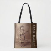 Annie Oakley Sharpshooter Tote Bag Tasche (Vorderseite)
