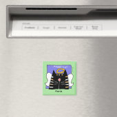 Annie Tabby Cat Engelmagnet Magnet (In Situ (Geschirrspüler))
