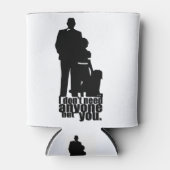 Annie und Daddy Warbucks Dosenkühler (Vorderseite)