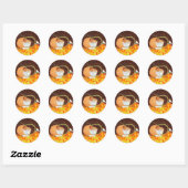Annie's Basketful of Fun Cat Halloween Stickers (Blatt)