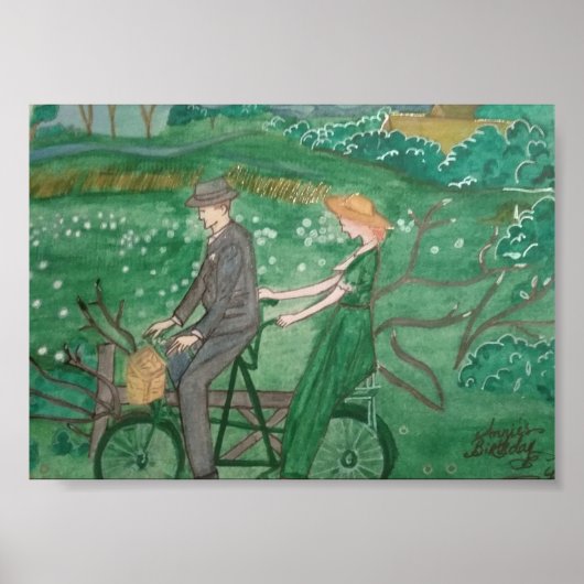 Annie's Birthday Archival Print Poster (Vorne)