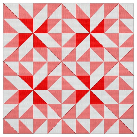 Annie's Choice Block Quilt Muster in Rot Stoff (Muster)