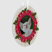 Annie's First Forever Zuhause Weihnachtsschmuck Ornament (Vorderseite)