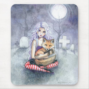 Annie's Fox Gothic Fantasy Mousepad