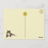 Annie's Star : Cat Postcard Postkarte (Rückseite)