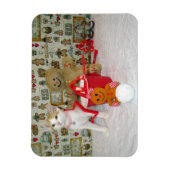 Annie's Sweet Christmas- Cat / Kitten Magnet (Vertikal)