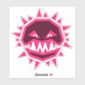 Annihilat Blixer Jsab infiziert Endboss rosa Aufkleber (Blatt)