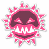 Annihilat Blixer Jsab infiziert Endboss rosa Aufkleber (Vorderseite)