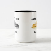 Annihilate Time Play Schach (Reflektives Schach-Se Zweifarbige Tasse (Mittel)