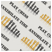 Annihilliertes Schach-Reflektives Schach-Set Stoff (Nahaufnahme)