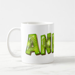 Annika Name Kiwi Style Tasse Teetasse Kaffeetasse