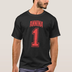 Annina Supporter Nummer 1 Großer Fan T-Shirt