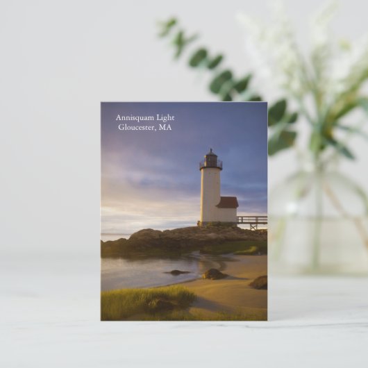 Annisquam helles Gloucester, MA Postkarte (Stehend Vorderseite)