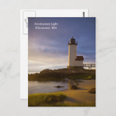 Annisquam helles Gloucester, MA Postkarte (Vorne/Hinten)