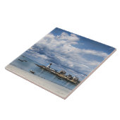 Annisquam Leuchtturm, Gloucester MA c1904 Fliese (Seite)