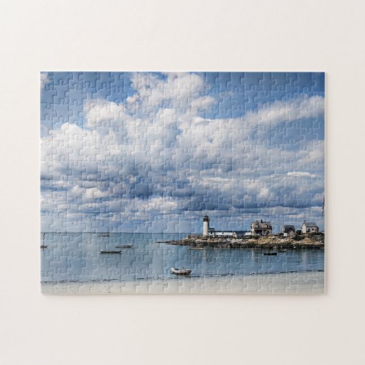 Annisquam Leuchtturm, Gloucester MA c1904 Puzzle (Horizontal)