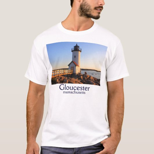 Annisquam Leuchtturm Gloucester T-Shirt (Vorderseite)
