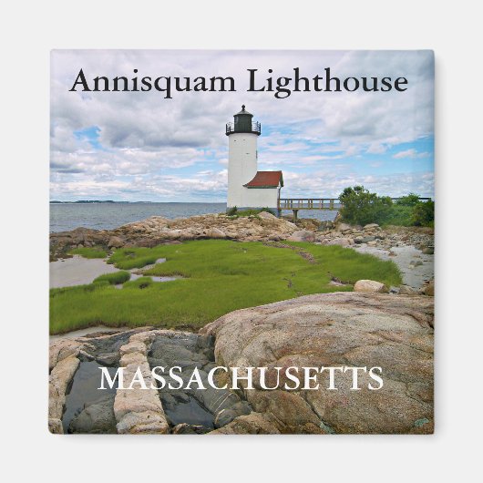 Annisquam Lighthouse, Massachusetts Magnet (Vorne)