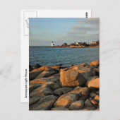 Annisquam Lighthouse Postkarte (Vorne/Hinten)