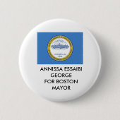 Annissa Essaibi George für BOSTON MAYOR BUTTON (Vorderseite)