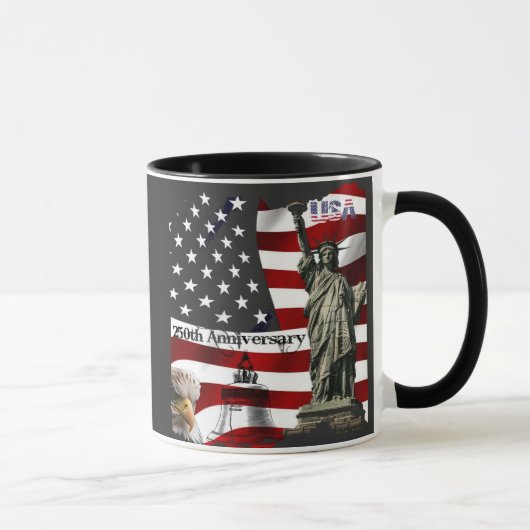   Anniversary 250th Independence Day 2026 Tasse (Rechts)