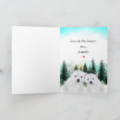 Anniversary Bears With Cool Shades Card Karte (Innenseite)