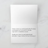 Anniversary Card Classic Karte (Innenseite)